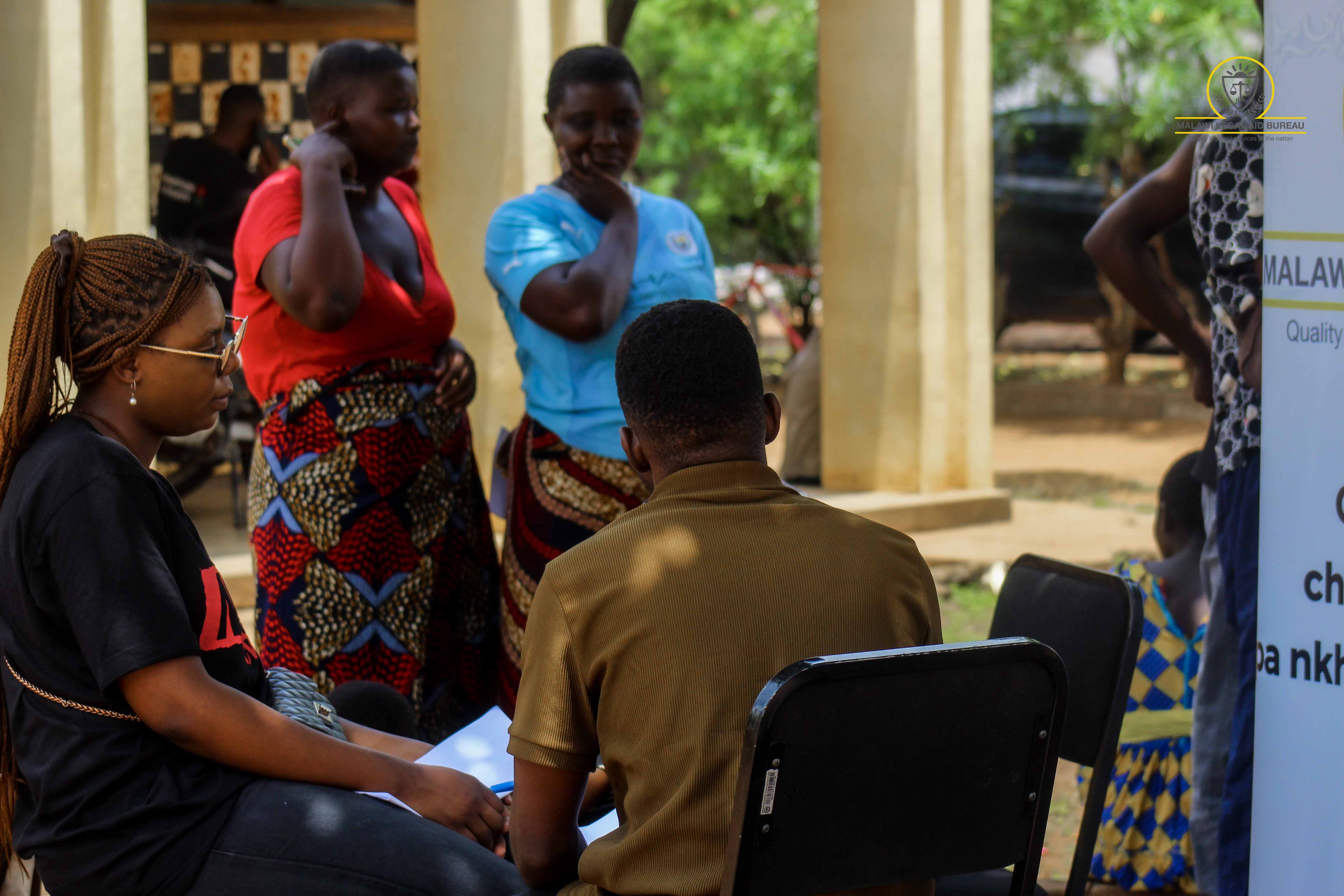 LAB officers taking statements