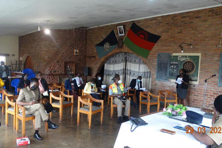 Launch of toll-free phones at Mzuzu Police Station